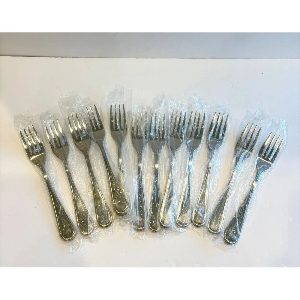 New Oneida New Rim Dinner Forks Flatware 18/10 S/S 7.25